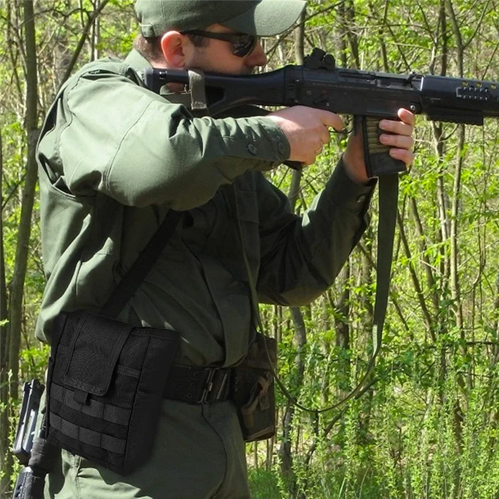 Тактический Складной футляр для страйкбола с системой Молле | Спорт и