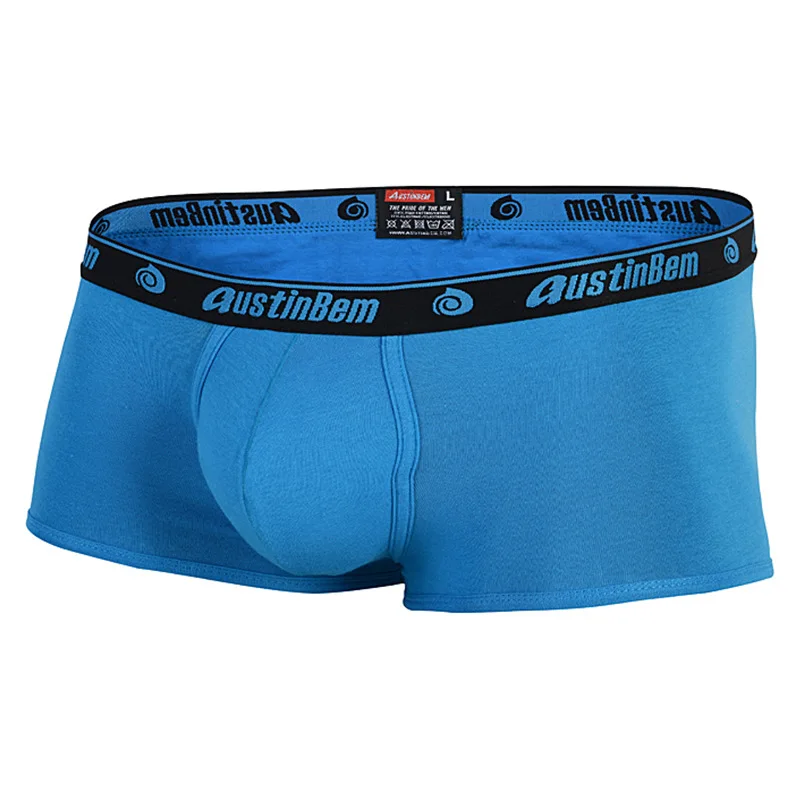 Фирменное AUSTINBEM мужское нижнее белье боксеры сексуальные cuecas calzoncillos hombre