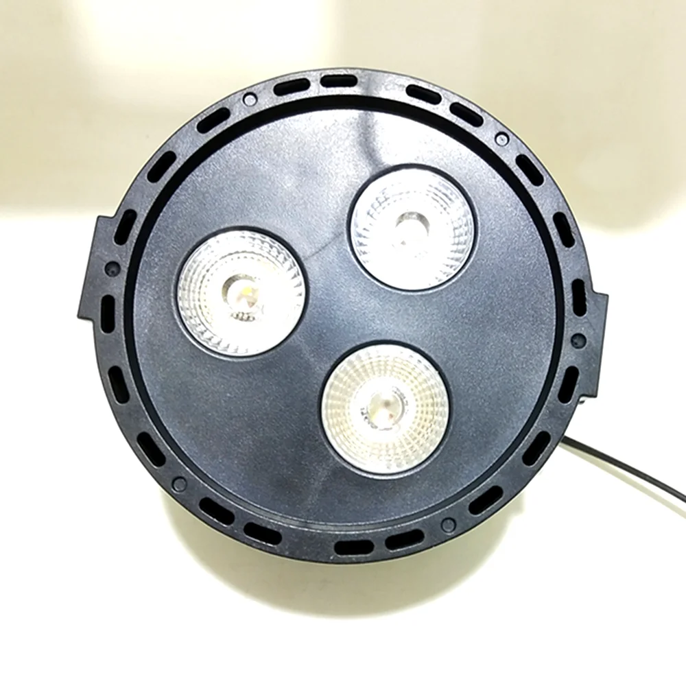 Мини 3x12 Вт 4в1 RGBW светодиодный DJ DMX светильник для мытья сцены светодиодная