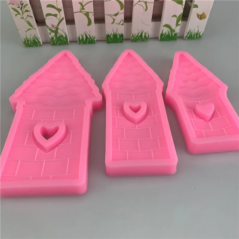 Форма для выпечки силиконовая с изображением замка украшения торта | Дом и сад