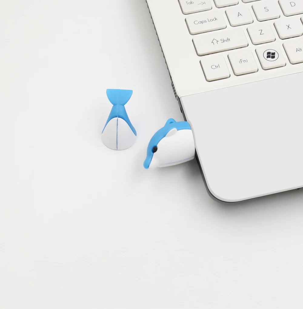 Новая флешка 32 Гб Techkey флешка для памяти 8 Гб 16 Гб милый Дельфин USB флэш-накопитель 64 ГБ животное Горячая