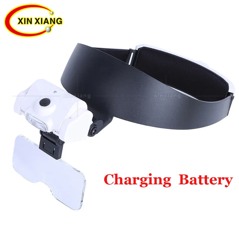 Светодиодный светильник с зарядкой для часов увеличительное стекло ремонт