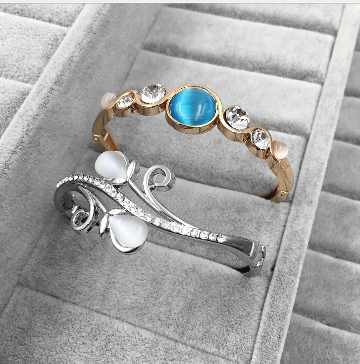 Женский браслет с подвеской в виде сердца и цветка | Украшения аксессуары