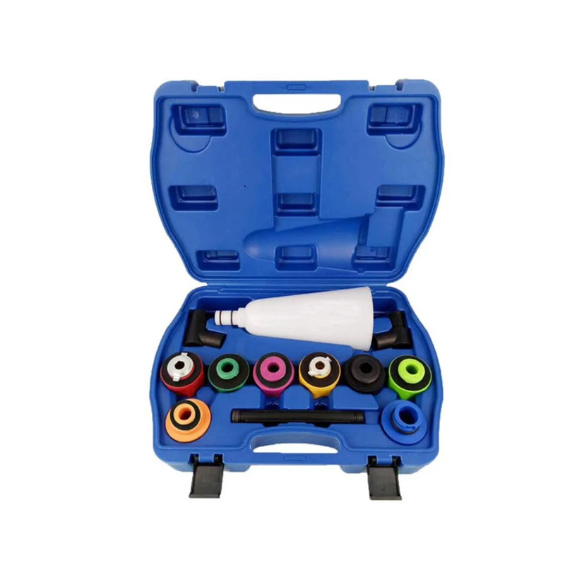 Полный комплект новинка 12 шт. воронка для наполнения масла двигателя масляный