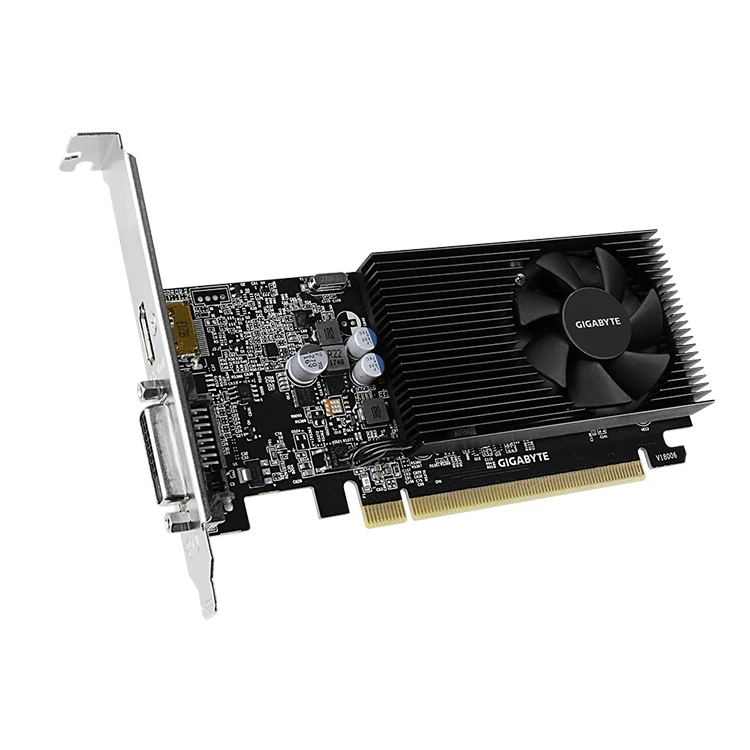 

GIGABYTE Nvidia GT 1030 Low Profile DDR4 2G Graphics Card for Desktop Office (GV-N1030D4-2G) GT1030 2G Graphics Card DDR4