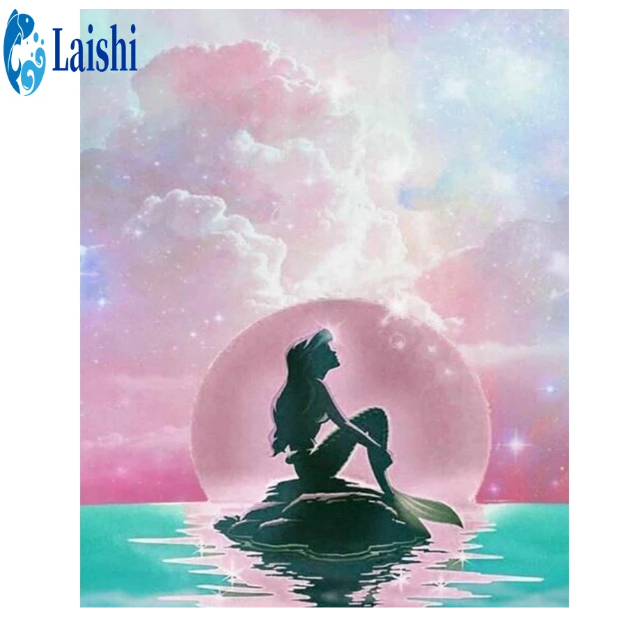 

Diamond Painting Moon girl 5d Diamond Embroidery Cross Stitch Art Craft Full Square/Round Rhinestone Mosaic Home decor pictures