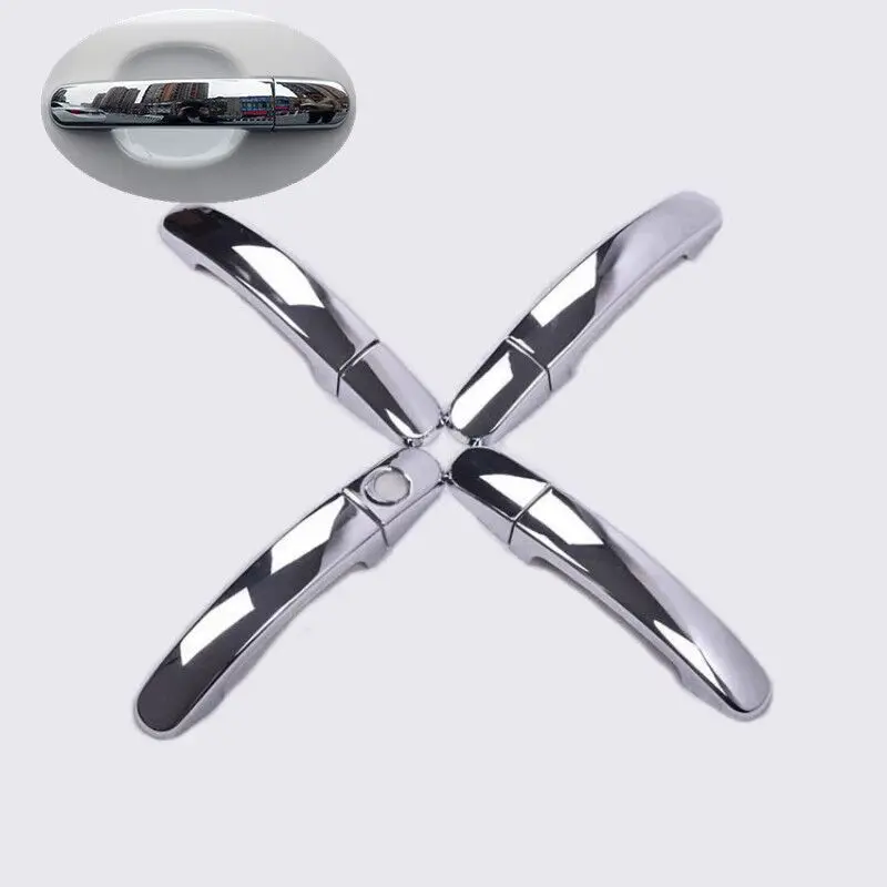 

Накладка на дверную ручку автомобиля FUNDUOO, хромированная, для Ford C-MAX 2004-2010 MK1 C MAX