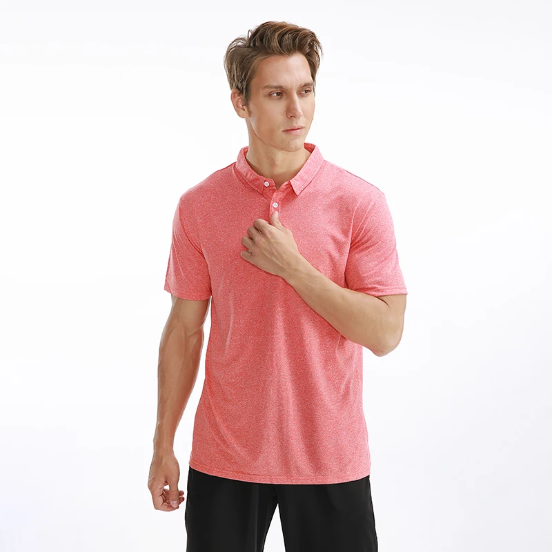 Повседневный Спортивный костюм топ дышащая футболка-поло свободные шорты