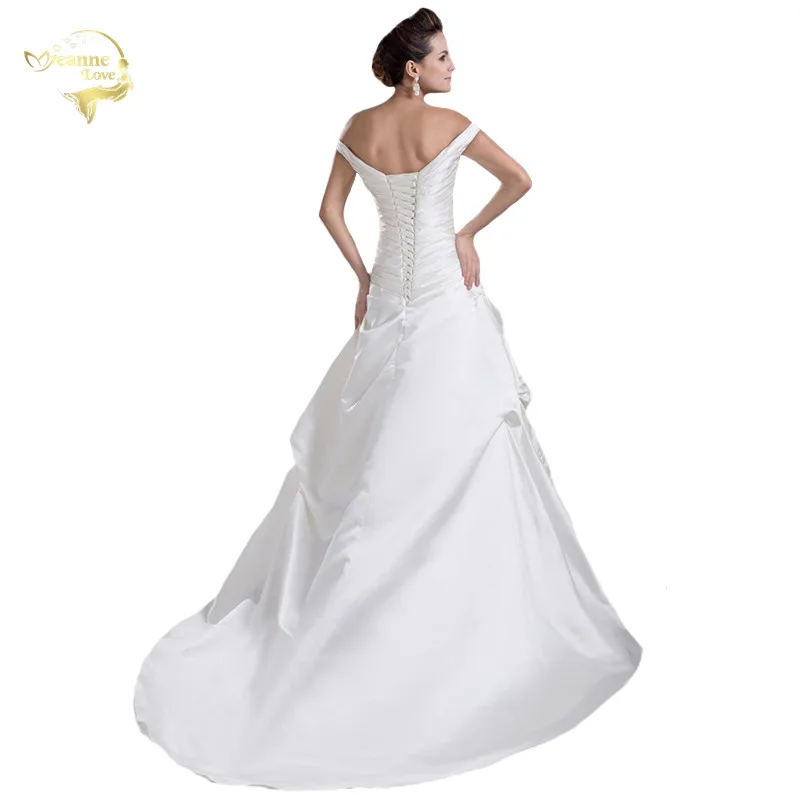2020 белый/слоновая кость Роскошные Vestido De Noiva Robe Mariage свадебное платье с открытыми