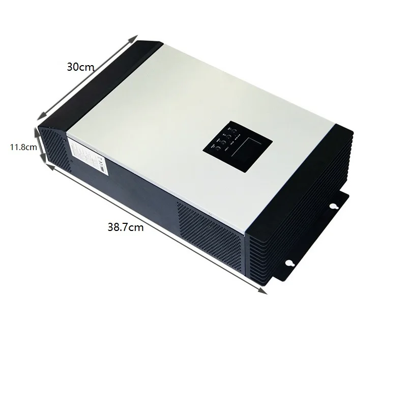 Гибридный солнечный инвертор 5000 Вт Чистая Синусоидальная волна 230VAC встроенный 48