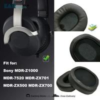 replacement ear pads for sony mdr z1000 7520 zx700 zx500 zx701 headset parts leather cushion earmuff earphone sleeve cover