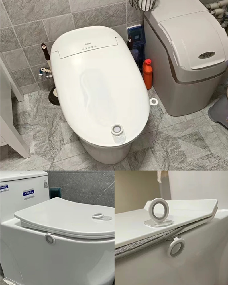 

Toilet Seat Lifter Anti-dirty Lid Toilet Handle Portable Nordic WC Cover Lifting Device Avoid Touching Home Bathroom