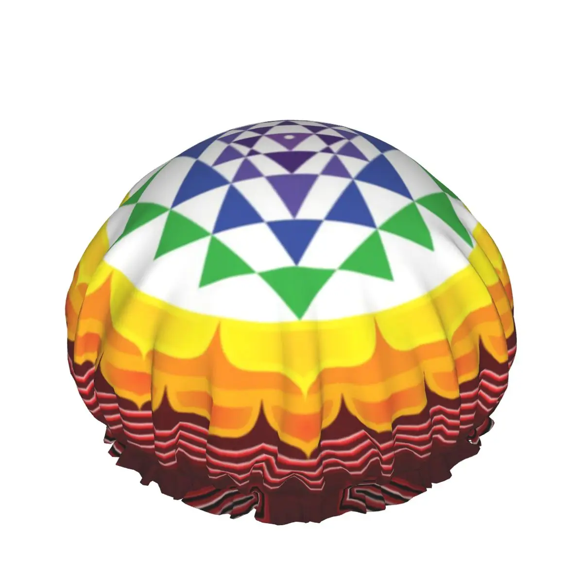 

Mandala 26 Double waterproof shower caps Customized shower caps hair care drying accessories for women