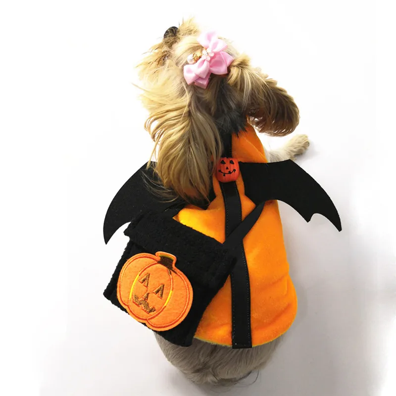 Одежда для домашнего питомца на Хэллоуин рубашка собаки покраска полярное