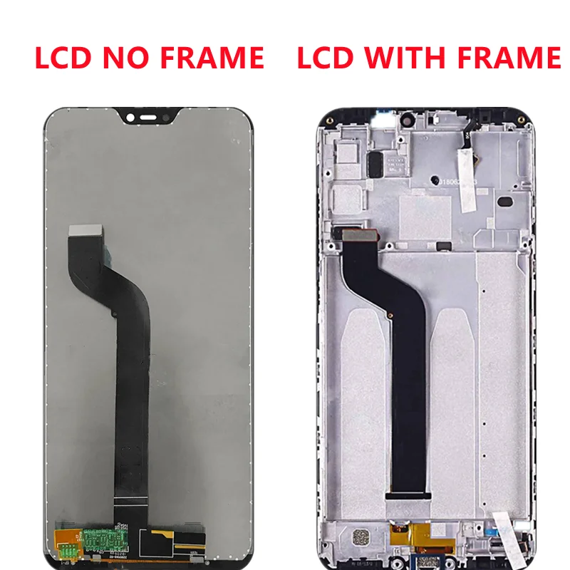 Kup 5.84 Calowy Wyświetlacz Dla Xiaomi Mi A2 Lite Wyświetlacz Ekran Dotykowy Wymiana Digitizer Dla Xiaomi Redmi 6 Pro LCD Mi A2 Lite LCD