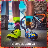 2021 new high quality pro team men women cycling socks mtb bike socks breathable road bicycle socks outdoor sports racing socks