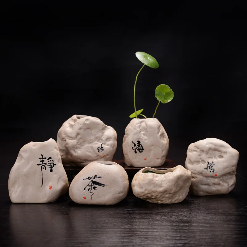 Креативная ручная роспись керамическая ваза в китайском стиле украшение для