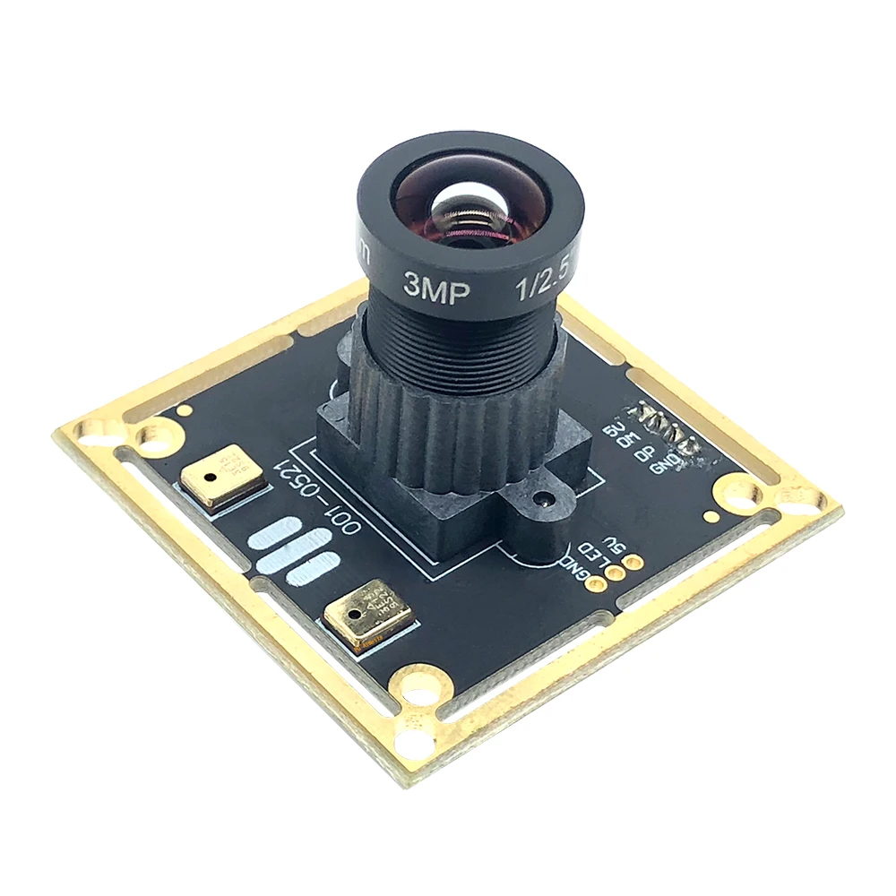 USB-камера с микрофоном и поддержкой Android linux 1080P 60 ° 2 МП | Безопасность защита