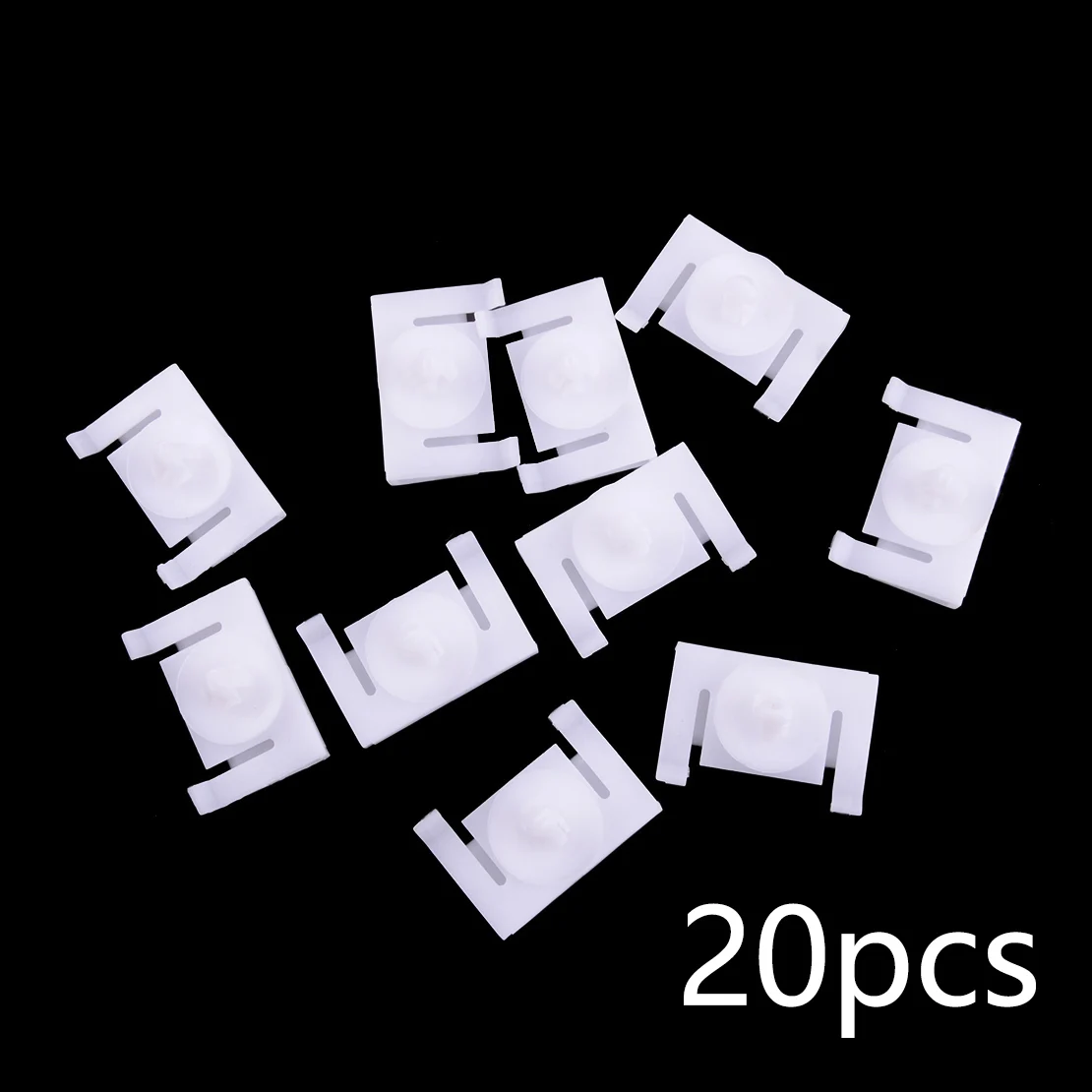 

20Pcs 92138807 White Rocker Moulding Clips Retainers Plastic Fit for Pontiac G8 Chevrolet Caprice GM Replaces