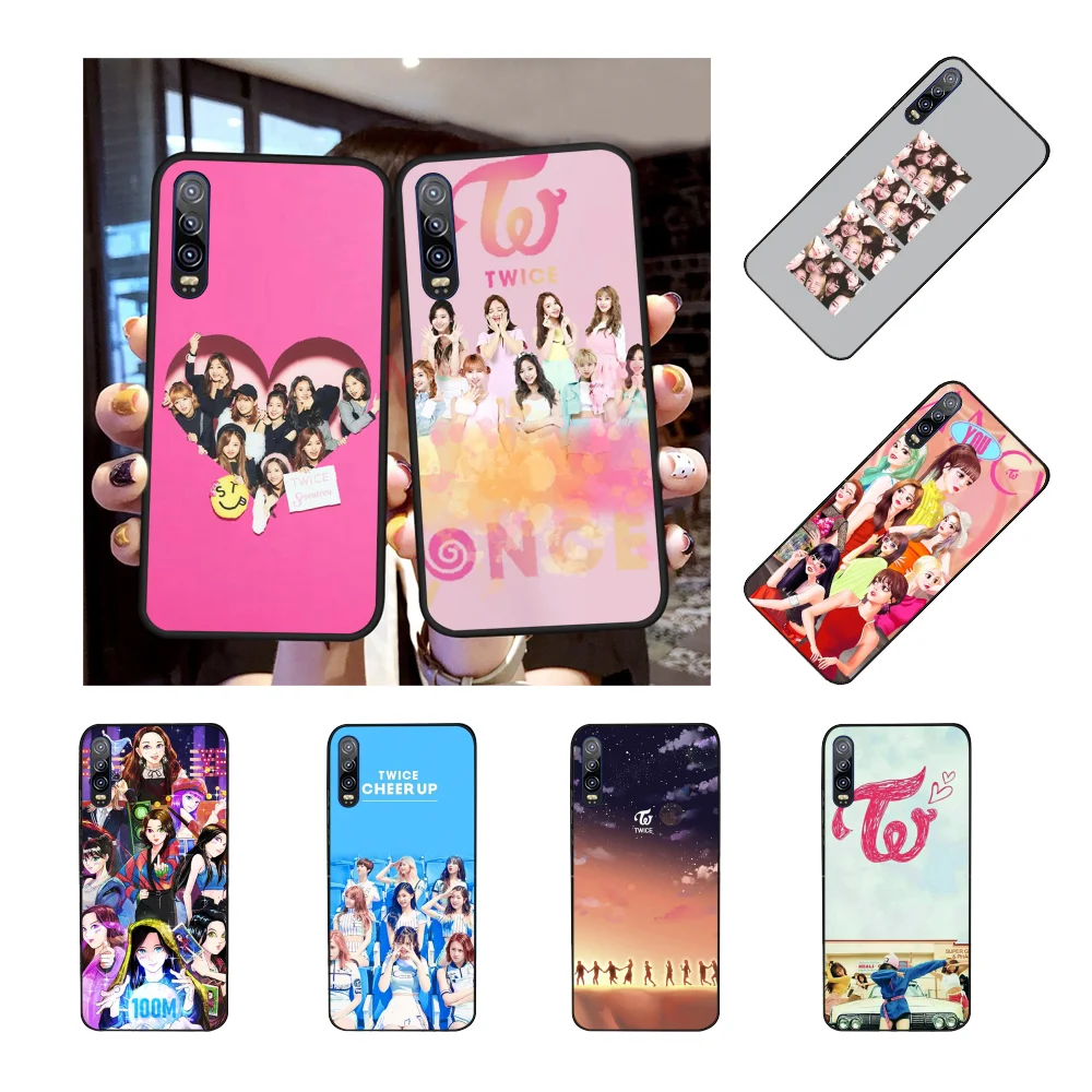 NBDRUICAI двойная Мина Момо Kpop чехол черный мягкий для телефона Huawei Honor 20 10 9 8 8x 8c 9x 7c 7a