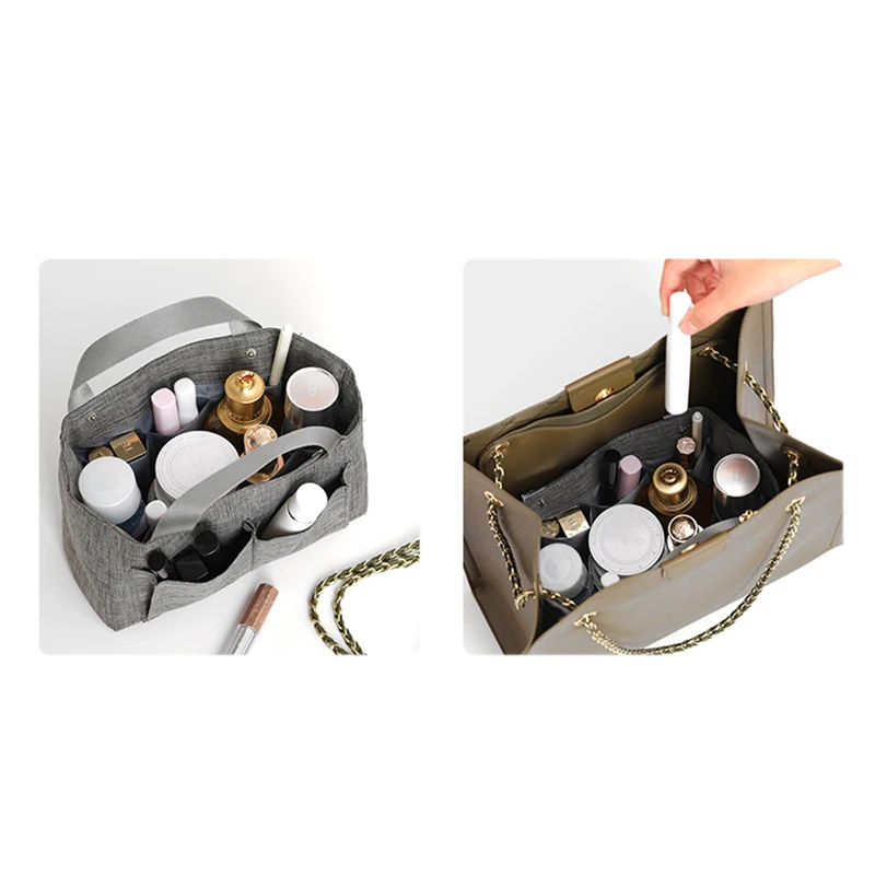 Многофункциональный новый 3D органайзер для макияжа вставная сумка сумки