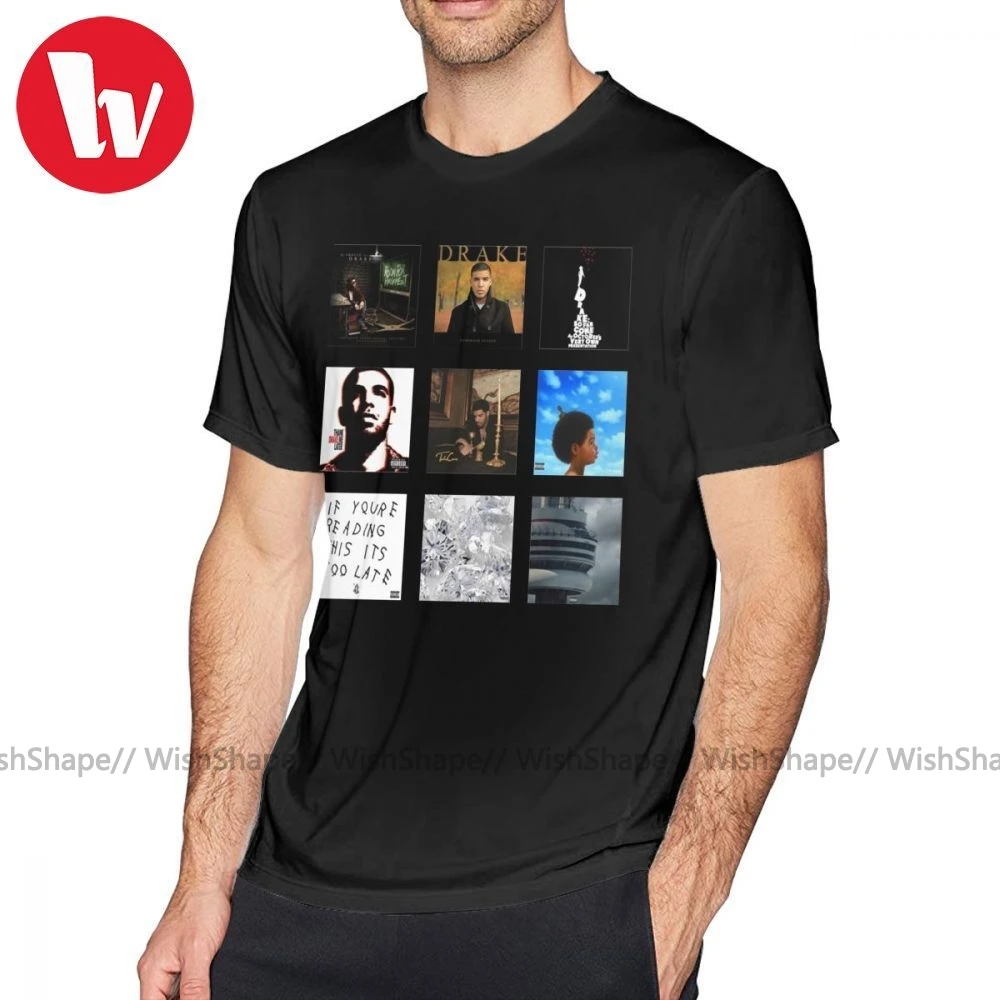 

Nicki Minaj T Shirt Drake Album Art T-Shirt 100 Cotton Fun Tee Shirt Oversized Short Sleeves Men Graphic Basic Tshirt