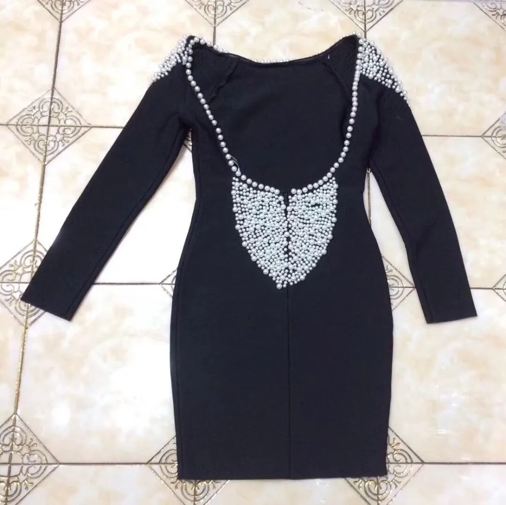 Halinfer 2018 осеннее Сексуальное Женское Платье с круглым вырезом и открытой спиной