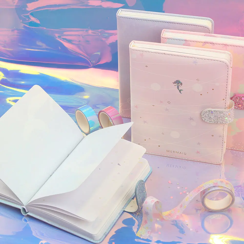 

Small Fresh Leather Hand Ledger with Magnetic Buckle This Cute Girl Cute Hand Ledger Notebook Pupil Diary