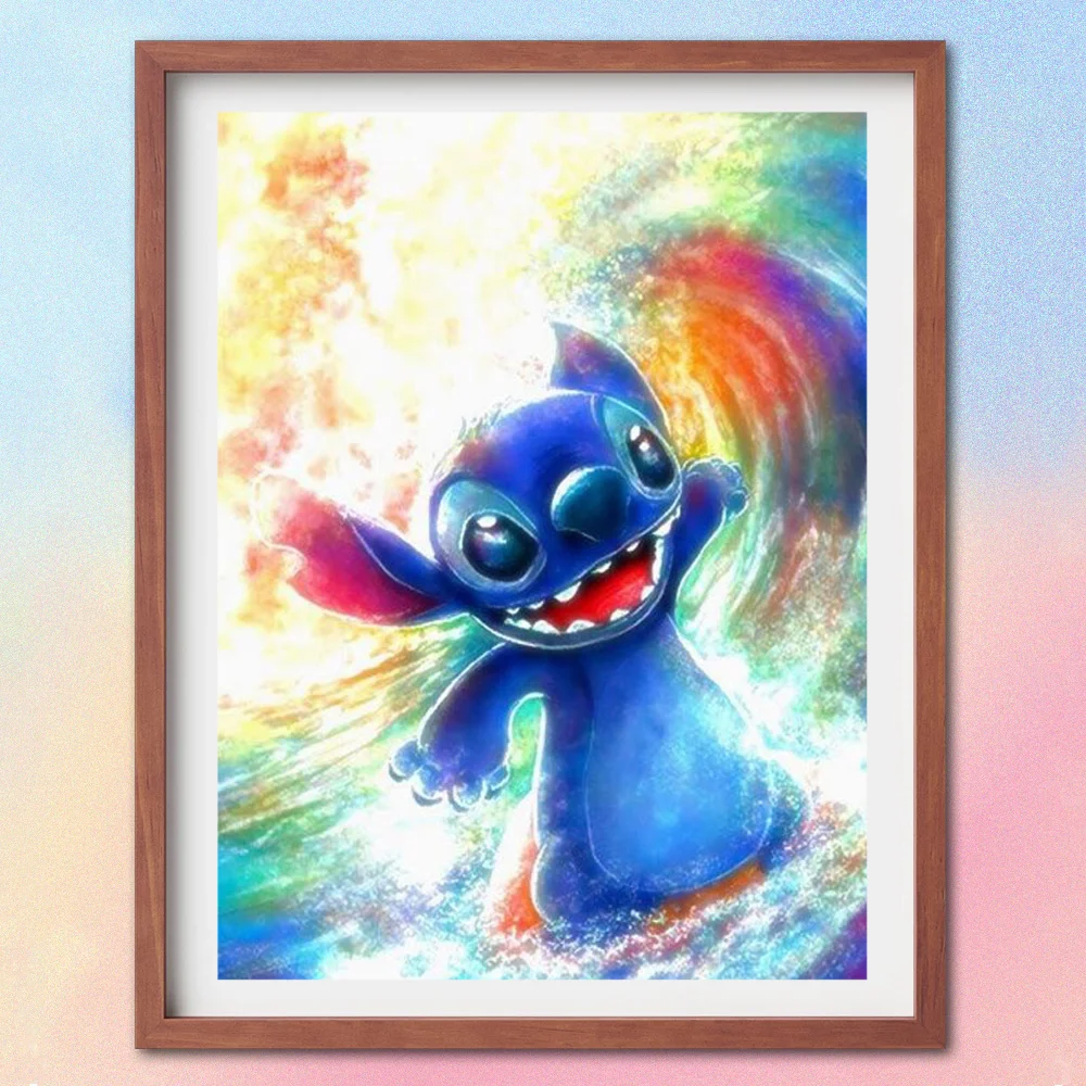 

Disney Diamond Embroidery Lilo & Stitch Diamond Painting Cartoon Animals Cross Stitch Kits Mosaic Picture Rhinestones Art Home