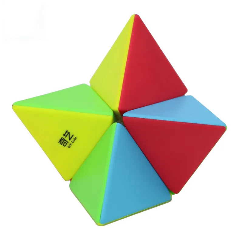 QiYi Пирамида 2x2 Cubo Magico игрушка магический куб профессиональная игровая Плавная