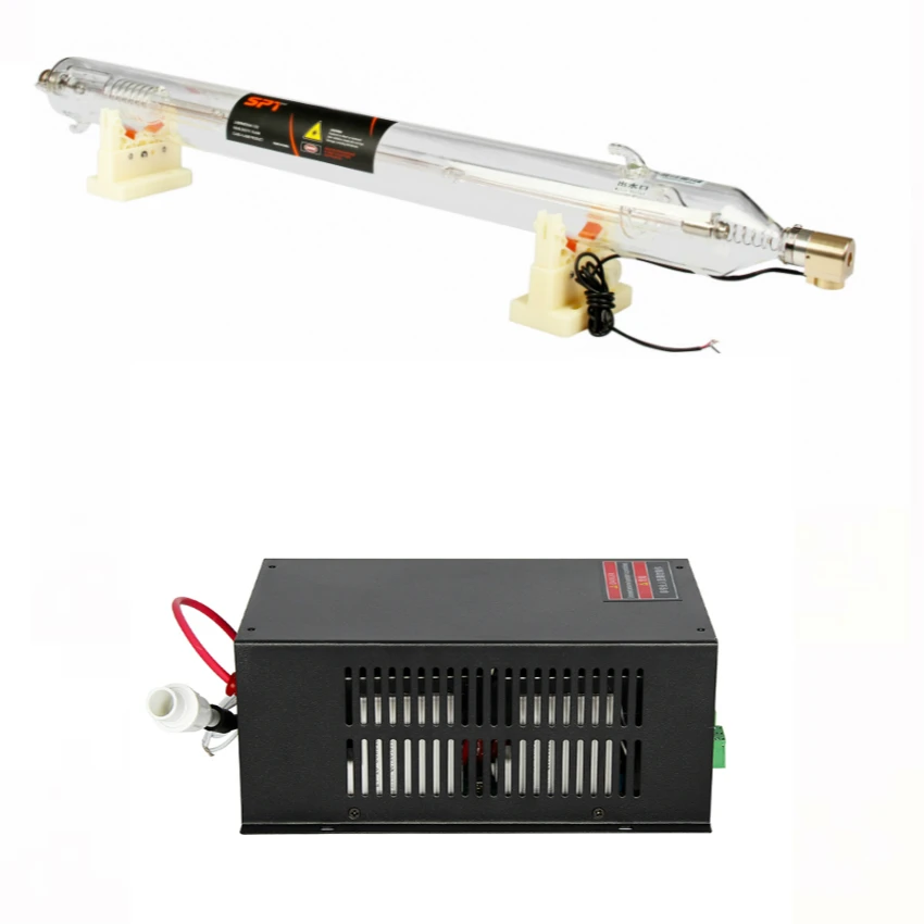 Высокое качество CO2 100 Вт лазерная трубка Видимый красный точечный Лазер +