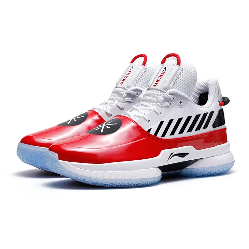 Мужская баскетбольная обувь WOW 7 wow7 спортивная с подушкой Li Ning wayofwade CLOUD BOUNSE + ABAN079