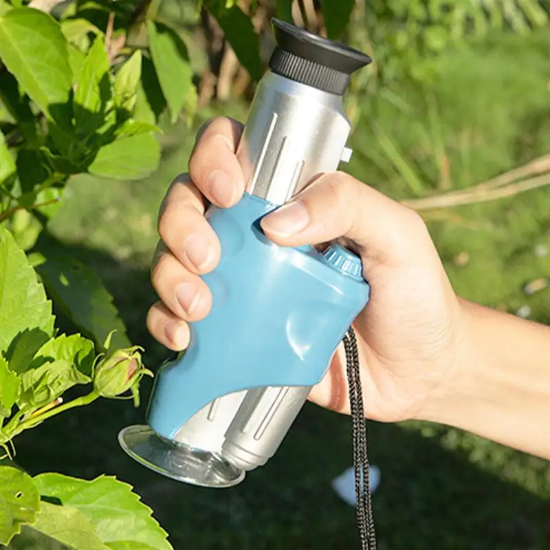 

1 шт., детский Портативный микроскоп