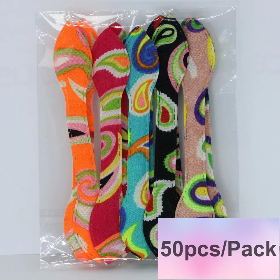 50pcs Peacock ears Isnice/галстук-бабочка для волос; аксессуары для волос для девочек; разноцветные резинки для волос с милыми ушками, звездочками, павлином и цветком; головные уборы или заколки для волос - Цвет: 50pcs Peacock ears