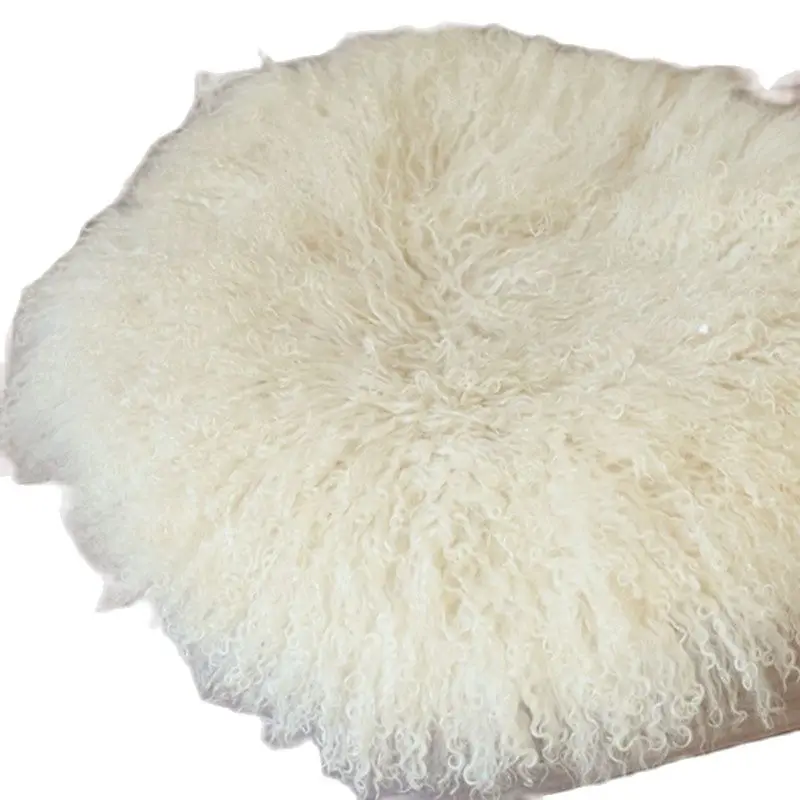 Фон для фотосъемки новорожденных с изображением слоновой кости белого кудрявого