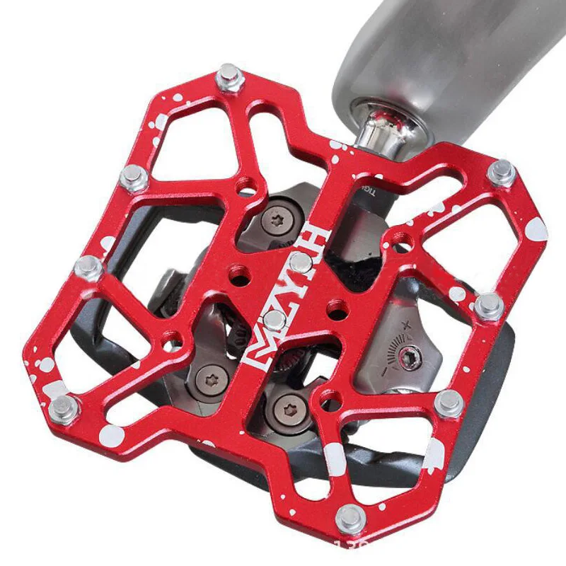 

2pcs Durable Clipless Pedal Classic Delicate Aluminum SPD KEO Bicycle Clipless Pedal Platform Adapters Bike Accessories