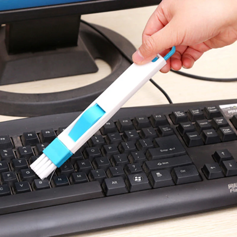 Многофункциональная компьютерная оконная щетка для очистки стекла Groove Keyboard Nook