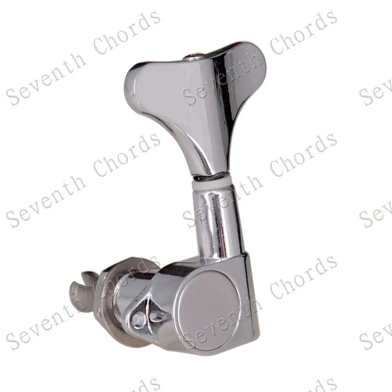 Набор хромовых электробас гитар для настройки колышков 2R2L тюнеры машинные