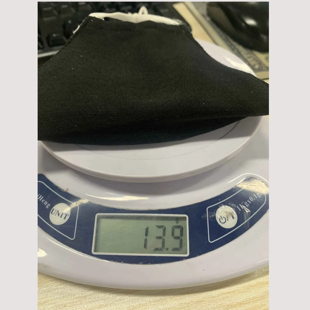 

Adult Black Mouth Mask Three-dimensional Adjustable Dust Proof Mask Cotton Mouth Mask Washable Reusable Outdoor Face Mask Fabric