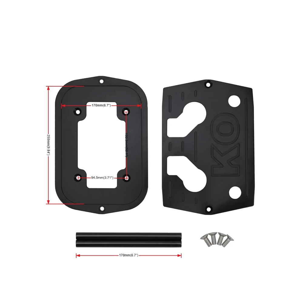 

Billet Aluminum Auto Battery Trap Car Hold Down Battery Bracket