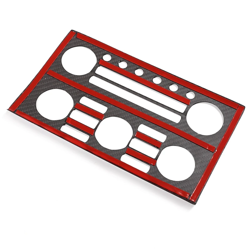 Real Carbon Fiber Car Central Control CD Panel Frame Volume ​For Nissan GTR R35 2008-2016 | Автомобили и мотоциклы