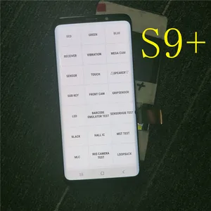 Один выбор битых пикселей Оригинальный Для Samsung Galaxy S9 + S9 Plus G965 G965F сенсорный экран дигитайзер ЖК-дисплей без рамки