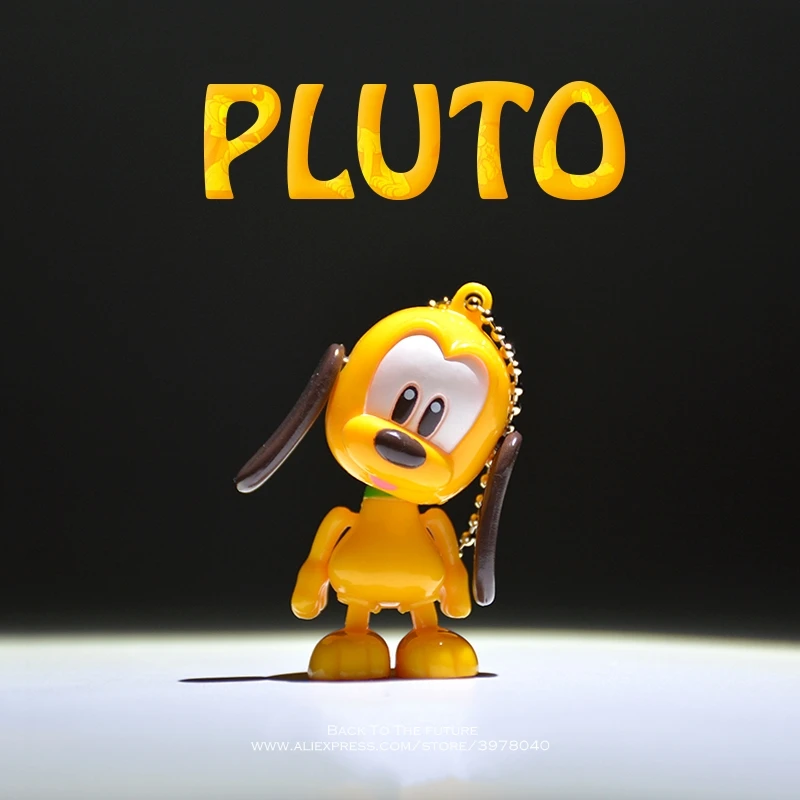 Фигурка Диснея Микки Мауса фигурка sherif Pluto 5 см коллекционная мини-игрушка для