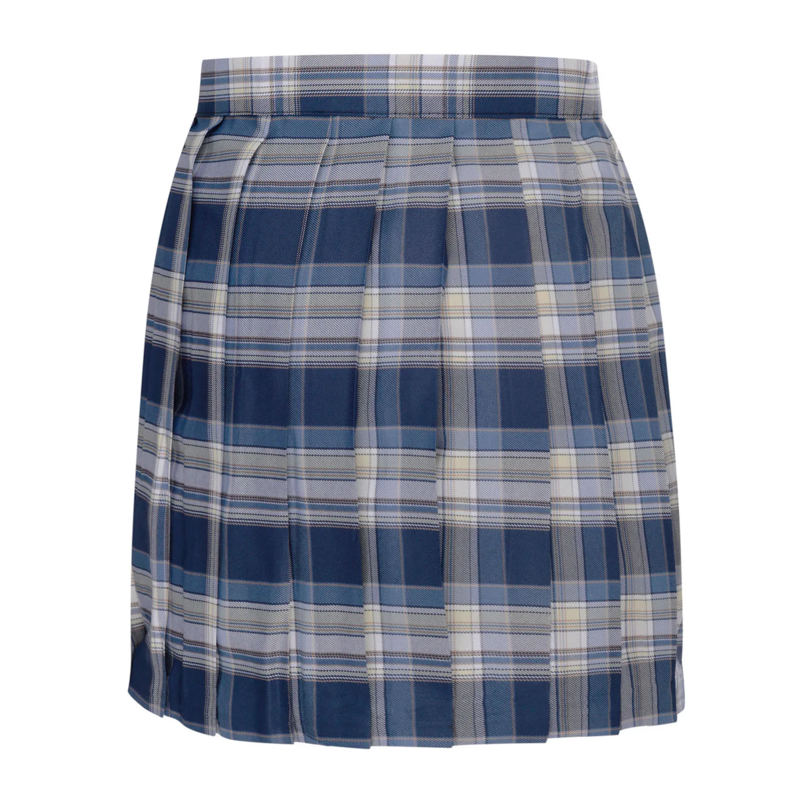 

Fashion Women Plaid Pleated A-Line Skirt Anti-Burnout High Waist Short Skirt Mujer 2021 Clothing Harajuku skirts womens Clothing