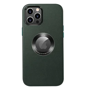 official view genuine leather case for apple iphone 13 pro max 13 mini 2021 new mobile phone case for iphone 13 pro 5 4 6 1 6 7 free global shipping