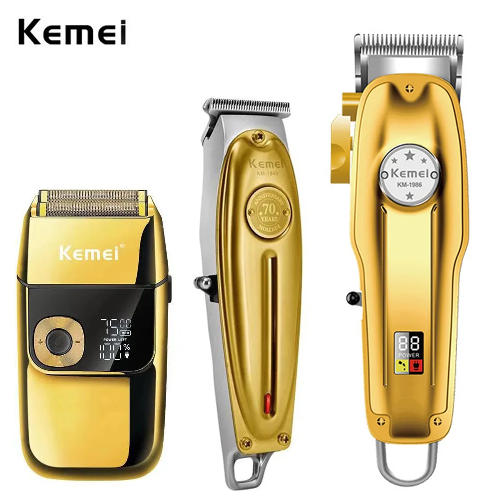 Kemei 1986 1949 2028 профессиональная машинка для стрижки волос комбинированный