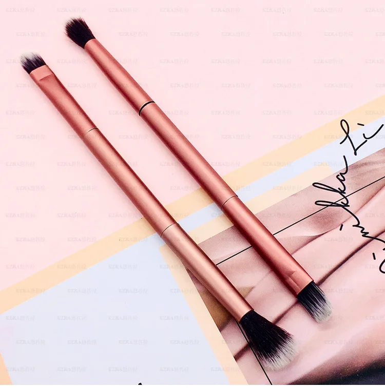 Кисти для макияжа 1 шт. кисти теней двойной контур глаз косметический инструмент