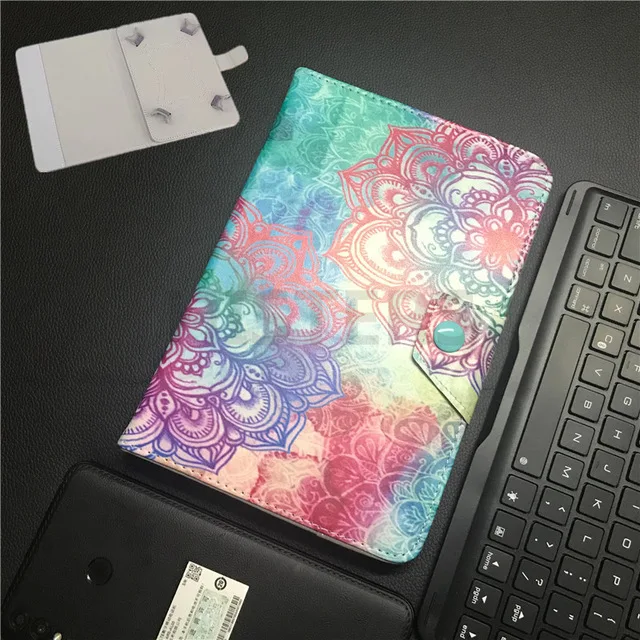 STYLE 1-MZH Универсальный чехол для Alcatel OneTouch One Touch 3T/PIXI3/POP/PIXI/POP 8 8S " дюймов планшет из искусственной кожи чехол-подставка 3 бесплатные подарки - Цвет: STYLE 1-MZH
