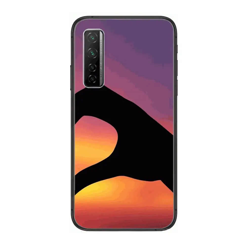 

Cartoon cute couple Phone Case For Huawei mate 40 30 10 20 40 8 9 Lite Z Pro Black Etui 3D Coque Painting Hoesjes 5g black