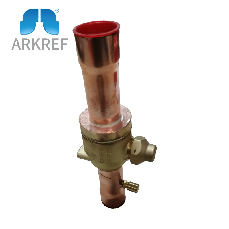 

009L7057 GBC35S Refrigeration Manually Regulated gas welded brass shut-off ball valve